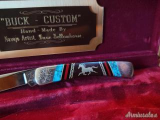 coltello Buck 704 Custom Dave Yellowhorse