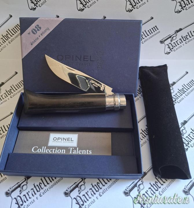 40 Opinel n.8 ebano acciaio inox