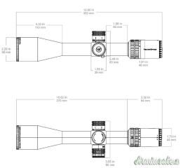 Vector Optics Orion Pro Max 6-24x50 FFP HD (SCFF-44) - NUOVA