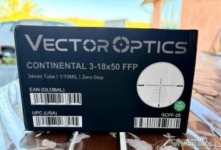 Vector Optics Continental 3-18x50 FFP NUOVO