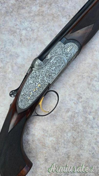Sovrapposto Beretta S3 EELL cal 12 canne 71 anno 1980 incisione Guerini con valigetta