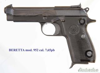 Beretta 952 4 tipo 7.65x22mm Parabellum  |  7.65x22mm Luger  | .30 Luger