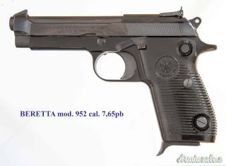 Beretta 952 4 tipo 7.65x22mm Parabellum  |  7.65x22mm Luger  | .30 Luger