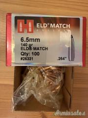 Hornady ELD Match 6,5 mm - 140 grains