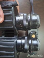 62 Raro binocolo militare corazzato in gomma 7x30 russo KOMZ БПO