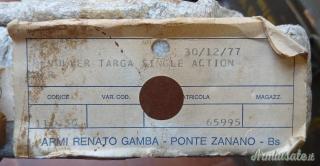 ...Altro | Non elencato Revolver Tanarmi TA22S RG Piooner (Renato Gamba) .22 LR Long Rifle