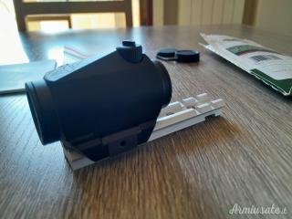 Red dot vortex + basetta per s&w
