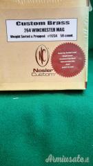 NOSLER Cal. 264 Winch. Magn.  NUOVI