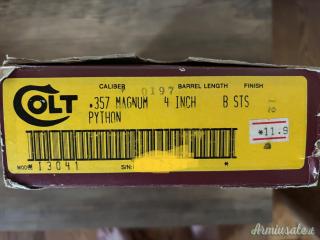 Colt Python .357 Magnum  |  9x31mmR  | .353 Casull
