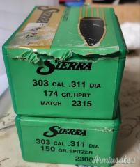 Dies RCBS 303 + Bossoli. palle Lotto 170 €.