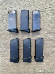 Glock 26 quarta gen doppia canna 9x21 + 9x19 8 caricatori 2 fondine