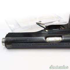 Pistola semi-automatica storica Bothmische Waffenfabrique Prage, modello 27, calibro 7,65.