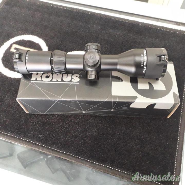 Konus T30 3-12x44 Ret. Balistico 550 ILL. SFP