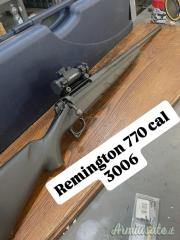 Carabina Reminton 770 calibro 3006 + red hot burris