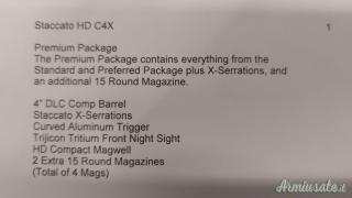 STACCATO HD C4X - PREMIUM PACKAGE