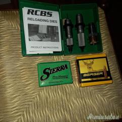 Palle cal.270w grs.130 e 140 +dies Rcbs