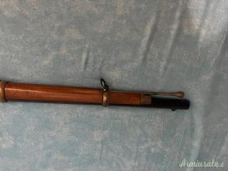 Pistola e fucile d'epoca avancarica