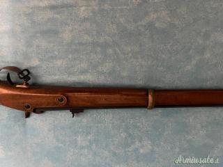 Pistola e fucile d'epoca avancarica