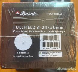 BURRIS FULLFIELD 6-24X50 --NUOVO--