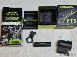 Telecamera TACTACAM  per cannocchiale