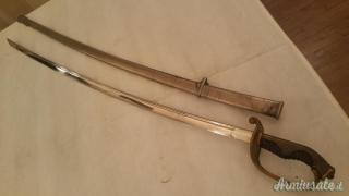 Katana militare dell'esercito nipponico da artigliere