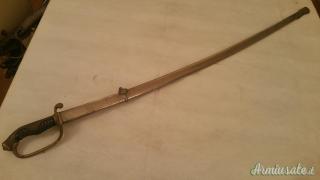 Katana militare dell'esercito nipponico da artigliere