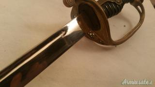 Katana militare dell'esercito nipponico da artigliere