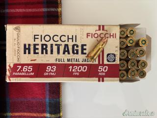 Beretta 98 7.65x22mm Parabellum  |  7.65x22mm Luger  | .30 Luger