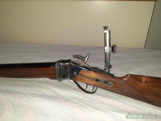 Pedersoli Sharps 1874 “Q” Down Under Sporting34”