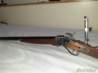 Pedersoli Sharps 1874 “Q” Down Under Sporting34”