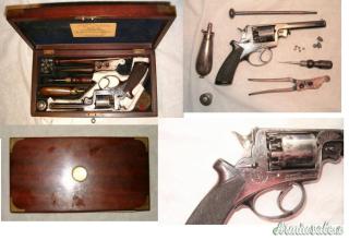 1857 Revolver Adams avancarica