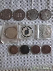 VENDO MONETE ANTICHE  AL MIGLIOR OFFERENTE .