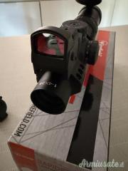 Ottica Firefield Rapidstrike 1-4x24 kit completo di attacco e mini dot