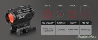 Red dot CVLIFE Wildhawk multireticolo