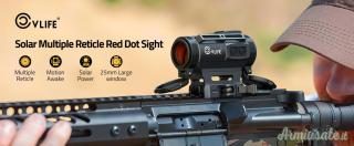 Red dot CVLIFE Wildhawk multireticolo