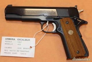 Pistola Colt Ace Calibro 22LR Sportiva
