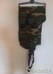completo impermeabile mimetica con giacca imbottita e pantaloni con bretelle. taglia 54-56