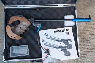 hammerli 160 pistola libera .22 LR Long Rifle