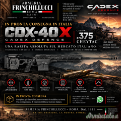 CADEX DEFENCE CDX-40 X .375 CHEYTAC – RARITÀ – PRONTA CONSEGNA