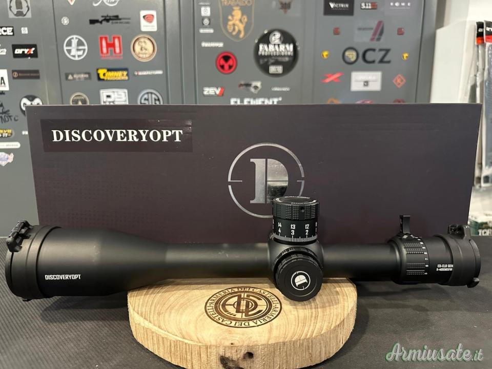 Ottica DISCOVERYOPT ED-PRS GEN III 5-40x56 SFIR FFP MRAD