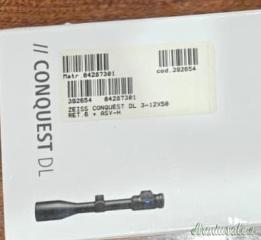 Ottica ZEISS CONQUEST DL 3-12x50 ASV