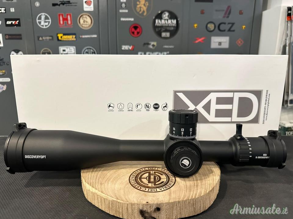 Ottica DISCOVERYOPT XED 6-36x56 SFIR FFP MRAD