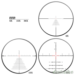 Ottica DISCOVERYOPT XED 6-36x56 SFIR FFP MRAD
