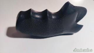 Impugnatura Hogue Monogrip in gomma per Smith & Wesson Frame J (Round Butt)