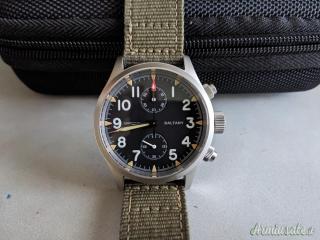 Orologio Baltany Vintage Military Style Quartz Chronograph