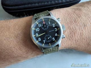 Orologio Baltany Vintage Military Style Quartz Chronograph