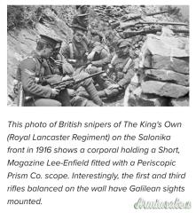 Enfield Sniper WW1