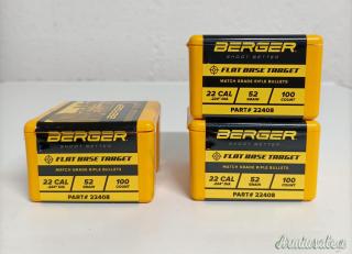 Berger 22 FB target 52 grani