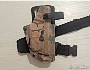 Fondina kydex MULTICAM per pistola Beretta serie 92 Destra