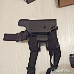 SET Fondina RH Ghost III Polimero livello 2 da cinturone per Beretta serie 92